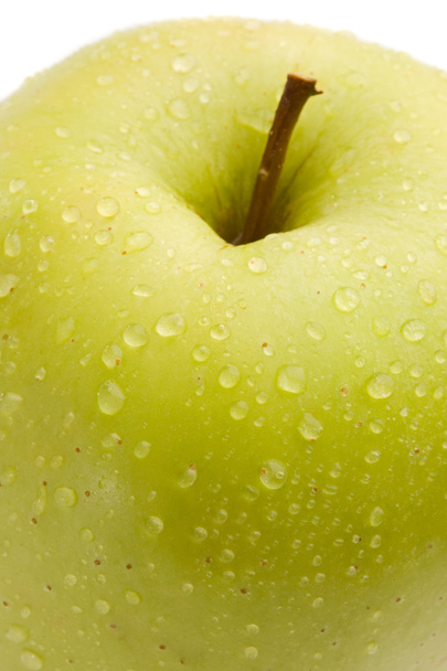 makro zelené jablko lahodný s odleskem - Fotografie, Obrázek