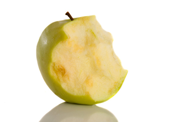 Яблоко с укусами
 - Фото, изображение