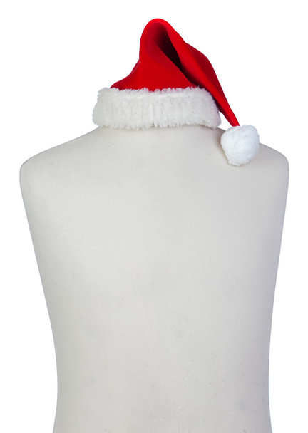 Maniquí con sombrero de Navidad
 - Foto, Imagen