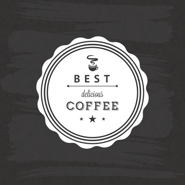 Special Coffee Label - Вектор,изображение
