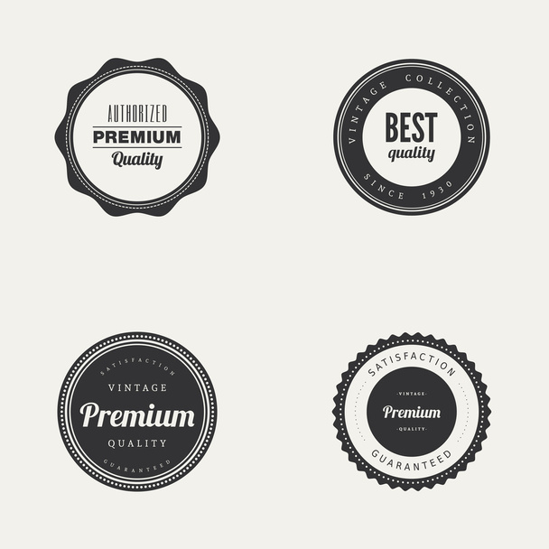 Premium Quality labels - Vector, Image
