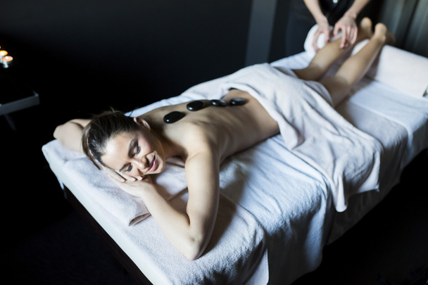 Woman having massage therapy - Photo, Image