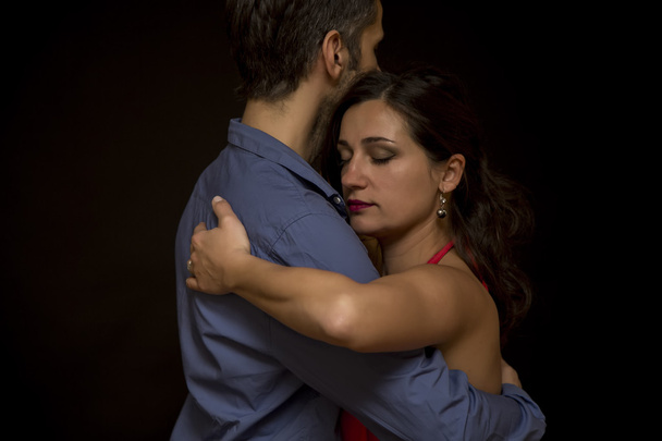 Dos bailarines de tango
 - Foto, Imagen