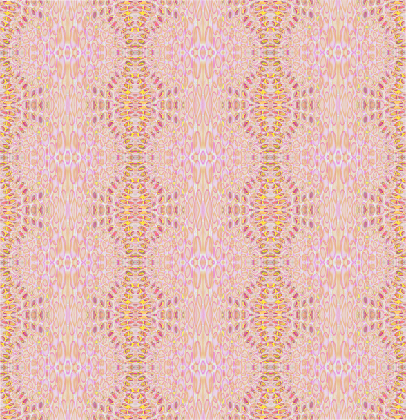Varrat nélküli retro mintás rózsaszín-narancs - Fotó, kép