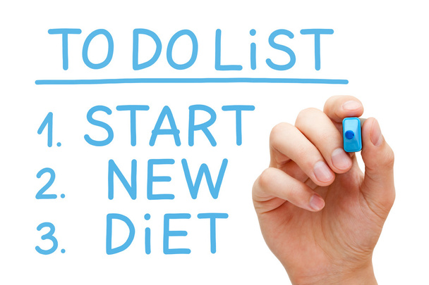 Start New Diet To Do List - Zdjęcie, obraz