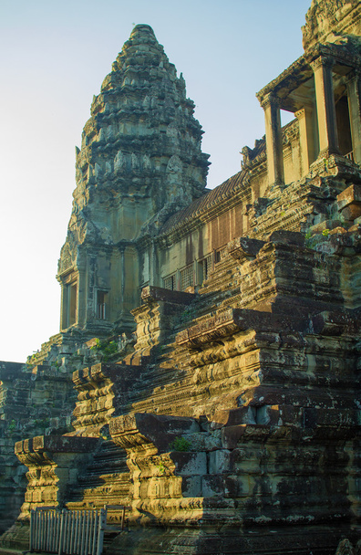 Muinaiset portaat Angkor Wat, buddhalainen temppeli Kambodza
 - Valokuva, kuva