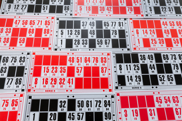 Fond de cartes de bingo
 - Photo, image