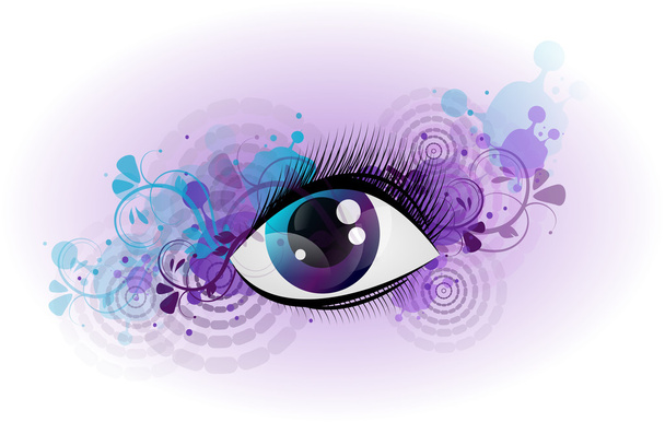 Барвисті очей ілюстрація
 - Фото, зображення