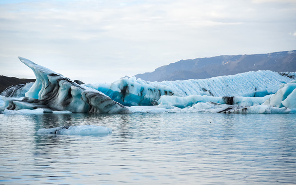 Lagune du glacier Jokulsarlon en Islande
 - Photo, image