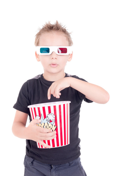 boy at the movies - Photo, Image