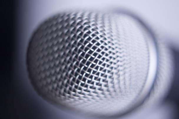 Audio-opname studio stem microfoon - Foto, afbeelding