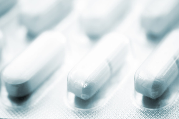 Předpis léků tablety blistru - Fotografie, Obrázek