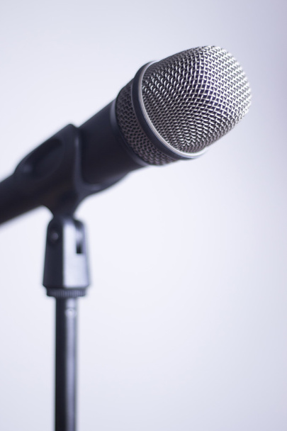Profesionální hlasové mikrofonu na stojanu - Fotografie, Obrázek