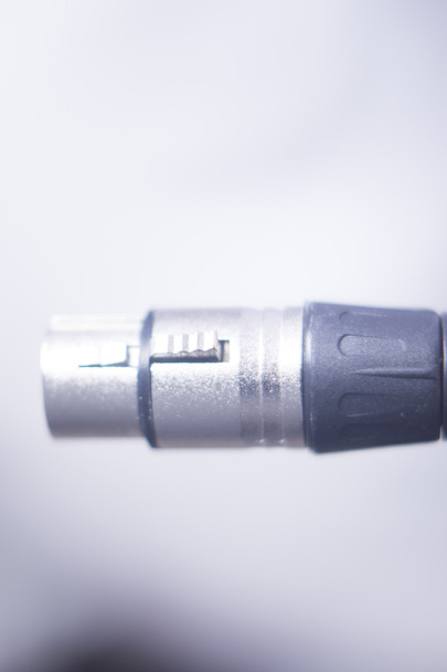 XLR professional sound audio cable socket - Valokuva, kuva