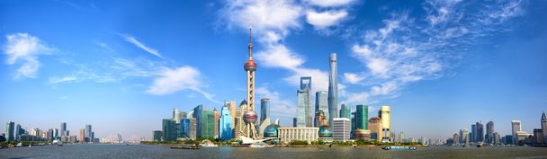 panorama skyline de Shanghai - Foto, Imagem