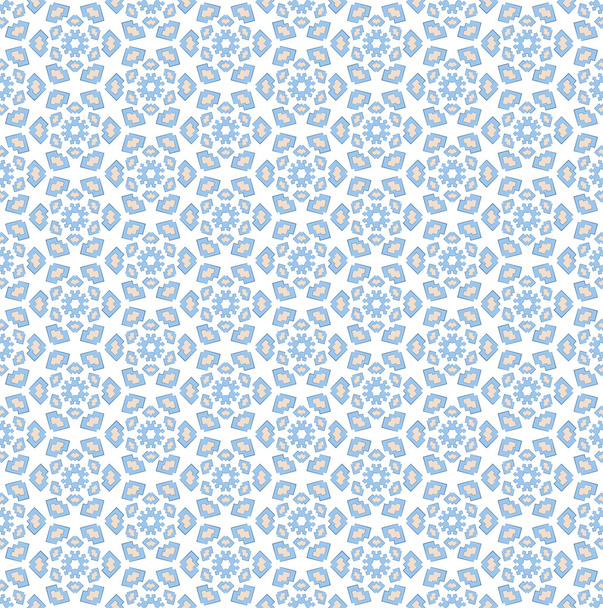 Winter blue textile pattern - Photo, Image