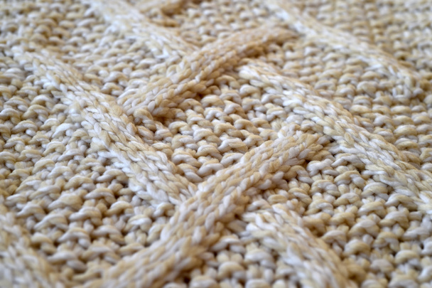 Текстура трикотажного бежевого текстиля
 - Фото, изображение