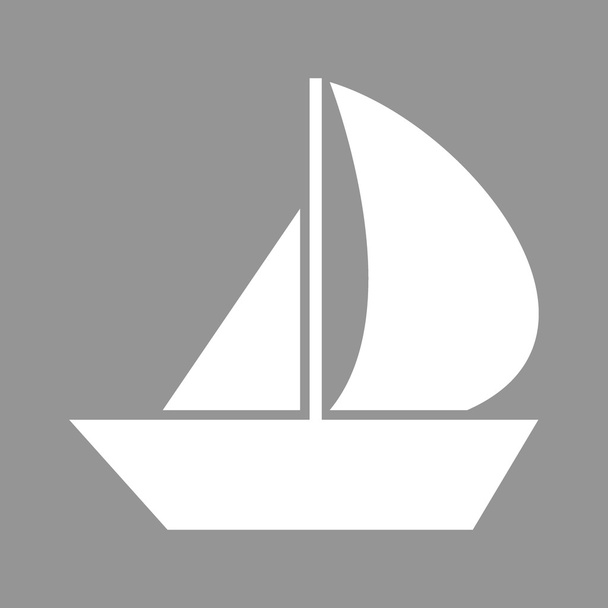 Icona barca a vela
 - Vettoriali, immagini