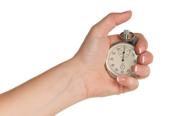 Hand with stopwatch - Photo, Image