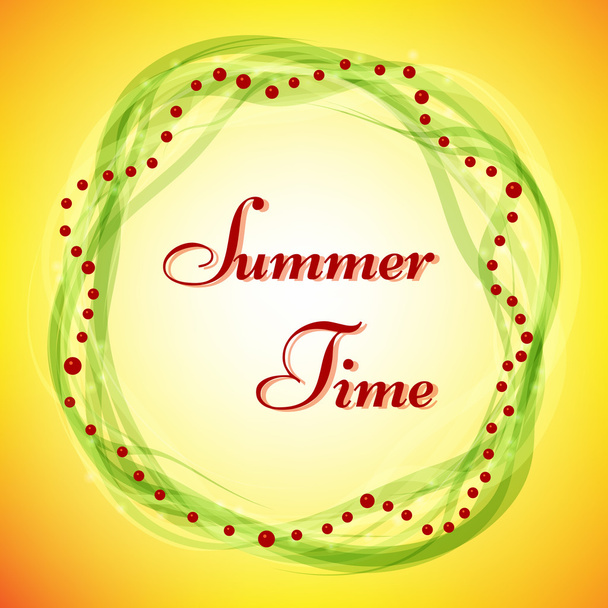 Summer time background - Vettoriali, immagini