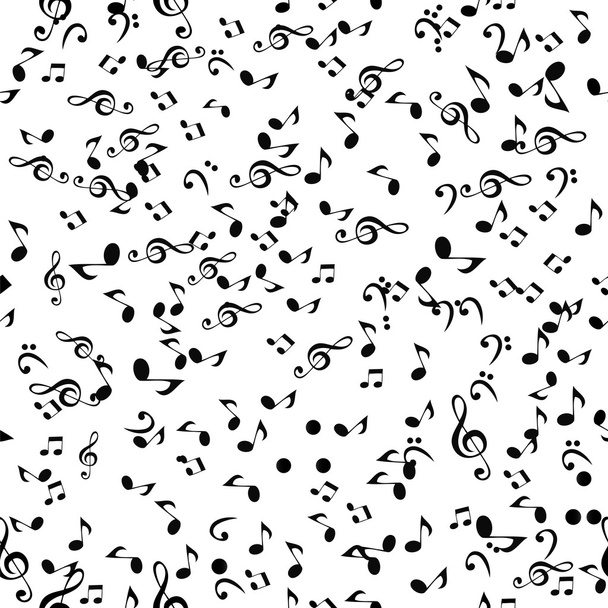 Abstract Music Background. Vector Illustration for your Design. - Vector, Image