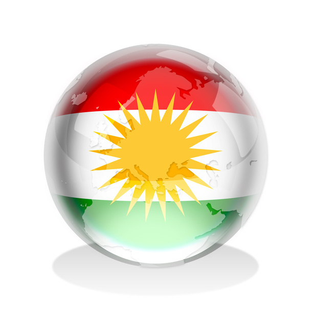 Kurdistán insignie - Fotografie, Obrázek