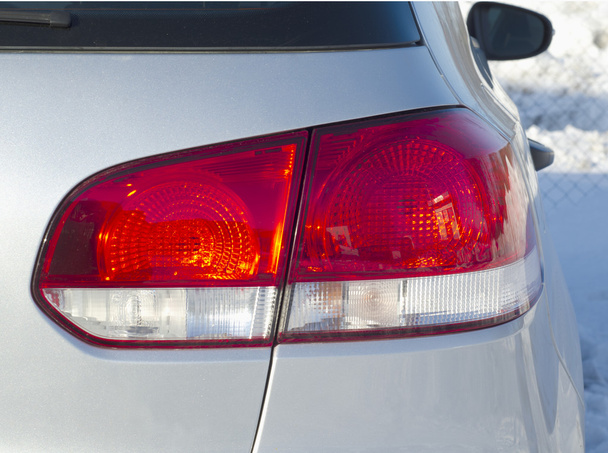 Автомобиль заднего света крупным планом
 - Фото, изображение