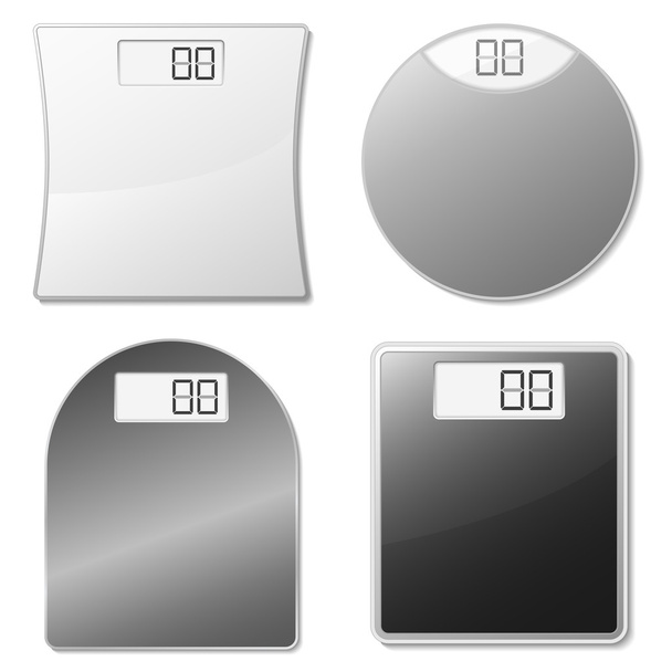 Electronic scales - Vector, afbeelding