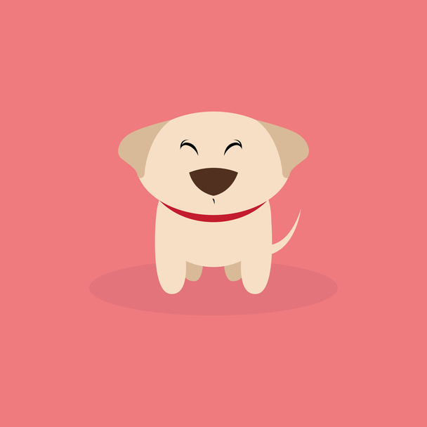 Cute Cartoon Dog - Vector, Image