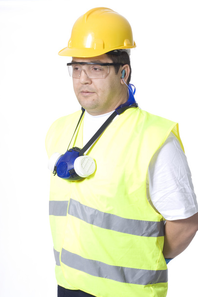 Safety uniform on white background - Photo, image