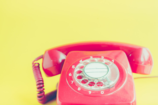 Retro Red Telephone - Foto, imagen
