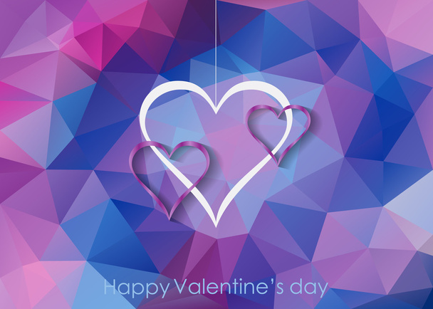 Fondo día de San Valentín - Vector, Imagen