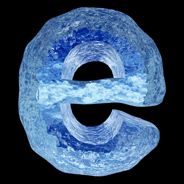 синій льоду шрифту
 - Фото, зображення
