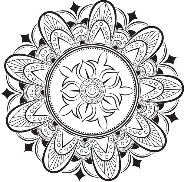 Decorative element. Mandala. - Vector, Image