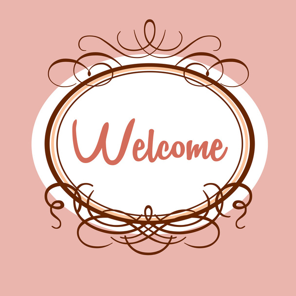 welcome invitation template - ベクター画像