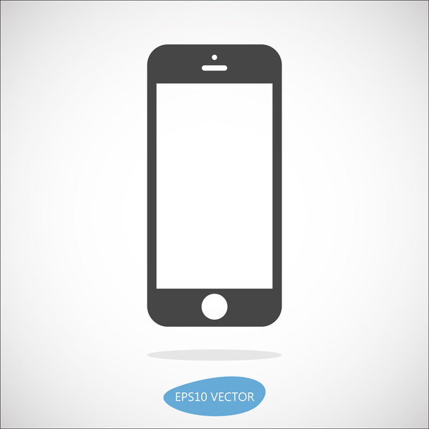 Иконка смартфона
 - Вектор,изображение