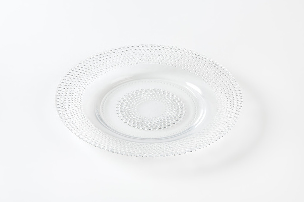 Декоративна скляна десертна тарілка
 - Фото, зображення