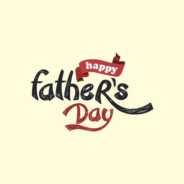 Boldog Apák napja téma - Vektor, kép