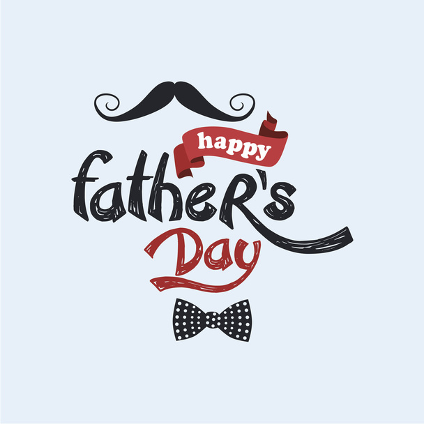 Happy father day theme - Διάνυσμα, εικόνα