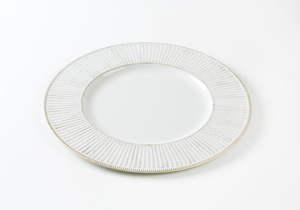 Ribbed charger plate - Photo, Image