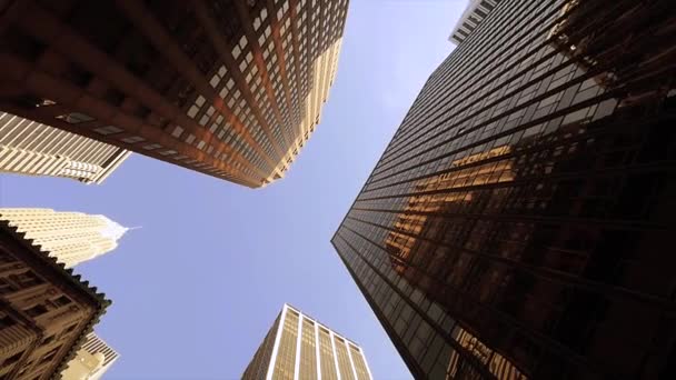 architectuur van city district gebouwen - Video