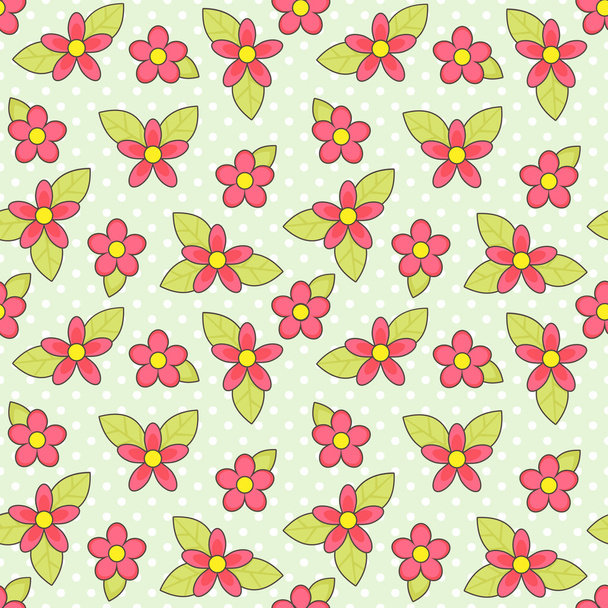 flowers pattern - Вектор, зображення