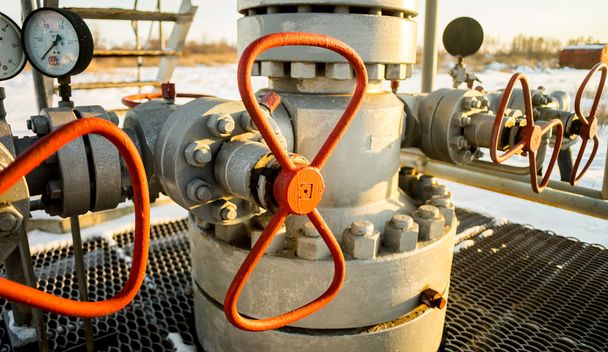olie en gas rig apparatuur - Foto, afbeelding