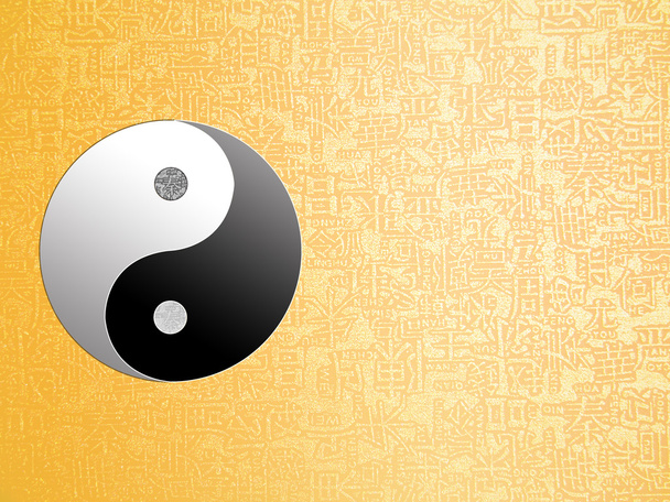 symbol Yin-yang - Zdjęcie, obraz