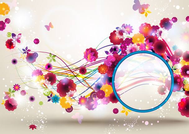 Spring Background. - Vector, Image