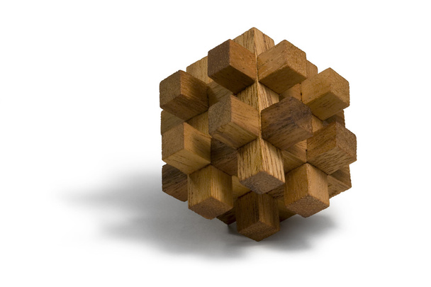 Puzzle 3D en bois
 - Photo, image