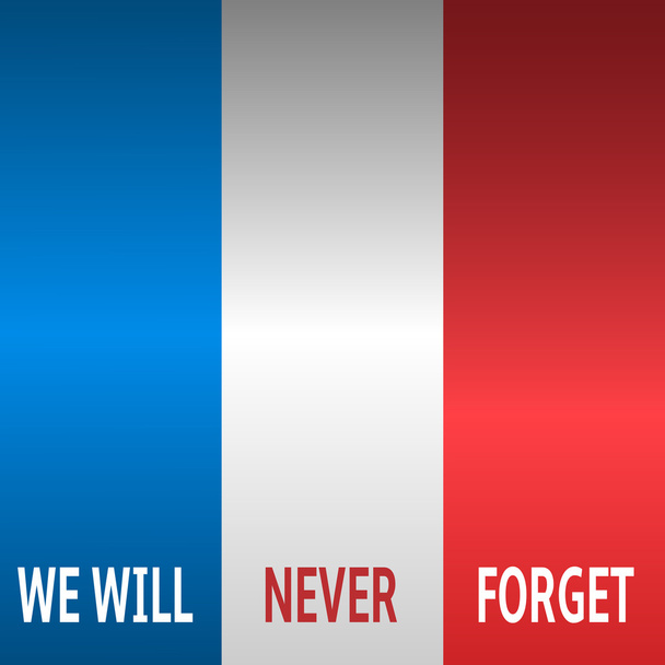 France flag background - Vector, Image