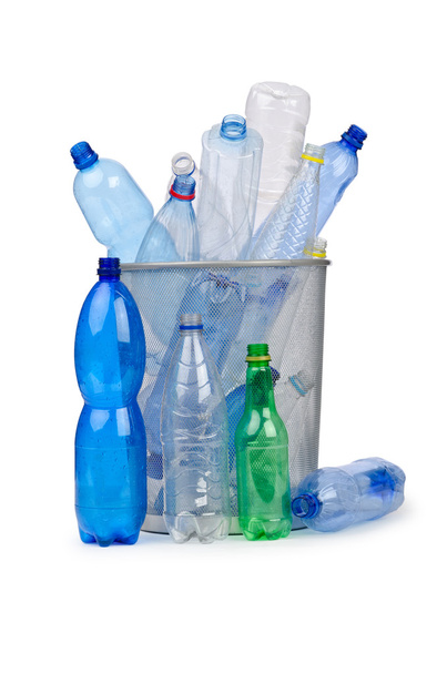 Plastic bottles in recycling concept - Photo, Image