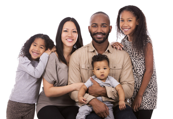 ethnic casual family - Фото, зображення