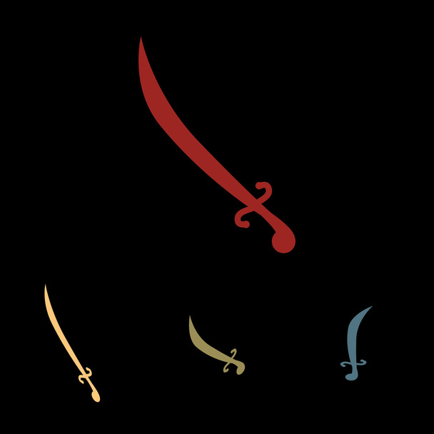 Набор иконок Saber
 - Вектор,изображение